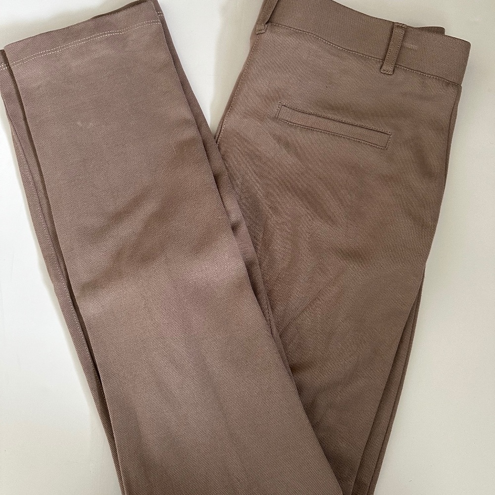 Betabrand Khaki Dress pant Yoga Pant